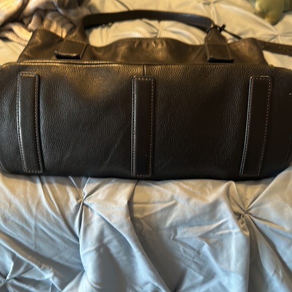 EUC Leather Fossil tote - Picture 11 of 16